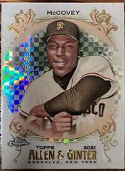 Willie McCovey [Xfractor] #2 Baseball Cards 2021 Topps Allen & Ginter Chrome Prices
