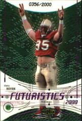 Chris Hovan #93 Football Cards 2000 Upper Deck Ionix Prices