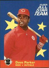Dave Parker #6 Baseball Cards 1986 Fleer All Stars Prices