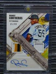 Roansy Contreras [Gold] Baseball Cards 2022 Panini Diamond Kings DK Materials Signatures Prices