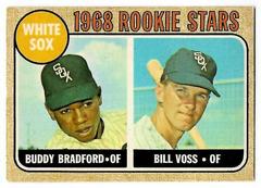 White Sox Rookies [B. Bradford, B. Voss] Baseball Cards 1968 O Pee Chee Prices