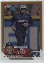 Mookie Betts [Gold] #ASGC-5 Baseball Cards 2023 Topps Chrome Update All Star Game Prices