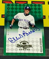 Ellis Burks Baseball Cards 1998 Donruss Signature Millennium Marks Prices