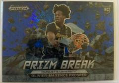 Olivier Maxence Prosper [Blue Shimmer] #5 Basketball Cards 2023 Panini Prizm Draft Picks Break Prices