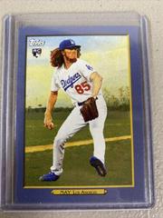 Dustin May [Blue] Baseball Cards 2020 Topps Turkey Red Prices