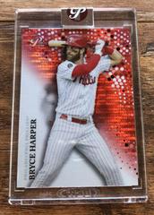 Bryce Harper [Encased Red] #96 Baseball Cards 2022 Topps Pristine Prices