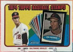 Jim Palmer #74SR-JP Baseball Cards 2023 Topps Heritage 1974 Stamps Relics Prices