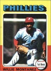 Willie Montanez Baseball Cards 1975 Topps Mini Prices