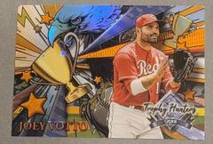 Joey Votto [Orange] Baseball Cards 2022 Stadium Club Chrome Trophy Hunters Prices