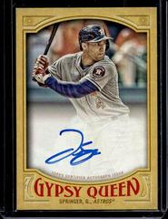 George Springer [Gold] Baseball Cards 2016 Topps Gypsy Queen Autographs Prices