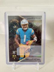Quentin Johnston [Autograph Gold] #104 Football Cards 2023 Panini Black Prices