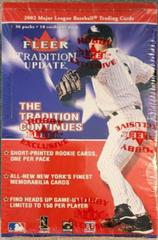 Hobby Box Baseball Cards 2002 Fleer Tradition Update Prices