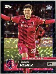 Miguel Perez [Icy Black] #102 Soccer Cards 2023 Topps MLS Prices