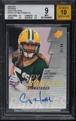 Clay Matthews [Autograph Gold Holofoil] #132 Football Cards 2009 Spx Prices