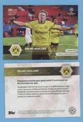 Erling Haaland #42 Soccer Cards 2020 Topps Now UEFA Champions League Prices