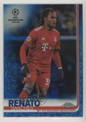 Renato Sanches [Blue Refractor] Soccer Cards 2018 Topps Chrome UEFA Champions League Prices
