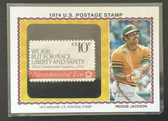 Reggie Jackson Baseball Cards 2023 Topps Heritage 1974 US Postage Stamp Relics Prices