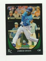 Jarrod Dyson [Orange Refractor] #32 Baseball Cards 2011 Bowman Chrome Prices