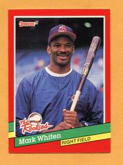 Mark Whiten #32 Baseball Cards 1991 Donruss Rookies Prices