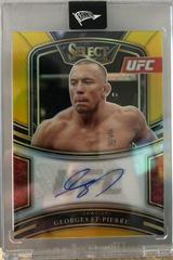Georges St Pierre [Gold Prizms] Ufc Cards 2021 Panini Select UFC Signatures Prices