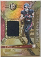 Drake London #NMM-DLO Football Cards 2022 Panini Gold Standard Newly Minted Memorabilia Prices