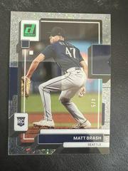 Matt Brash [Green] #5 Baseball Cards 2022 Panini Chronicles Clearly Donruss Prices
