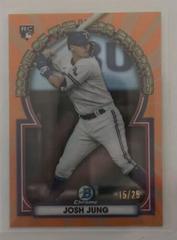 Josh Jung [Orange] #ROYF-9 Baseball Cards 2023 Bowman Chrome Rookie of the Year Favorites Prices