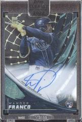 Wander Franco #CAA-WF Baseball Cards 2022 Topps Clearly Authentic Autographs Prices