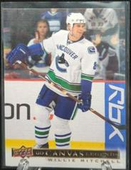 Willie Mitchell Hockey Cards 2020 SP Signature Edition Legends UD Canvas Prices