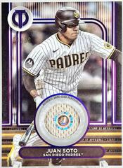 Juan Soto [Purple] #SOA-JS Baseball Cards 2024 Topps Tribute Stamp of Approval Prices