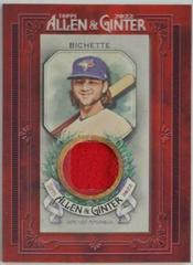 Bo Bichette #MFR-BB Baseball Cards 2022 Topps Allen & Ginter Mini Framed Relics Prices