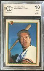 Gary Carter #236 Baseball Cards 1990 Bowman Prices