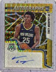 Trey Murphy III [Gold] #RAM-TMP Basketball Cards 2021 Panini Mosaic Rookie Autographs Prices