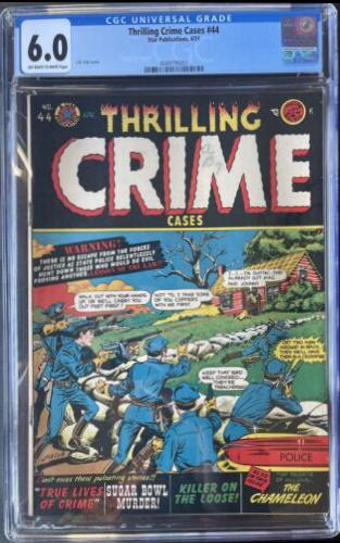 Thrilling Crime Cases #44 (1951) Comic Books Thrilling Crime Cases