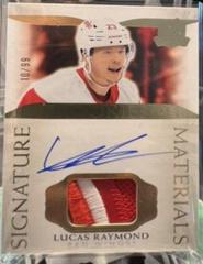 Lucas Raymond Hockey Cards 2021 Upper Deck The Cup Signature Materials Auto Patch Prices