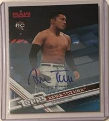 Akira Tozawa [Blue Autograph] Wrestling Cards 2017 Topps WWE Then Now Forever Prices