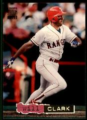 Will Clark [Superstar Sampler] #666 Baseball Cards 1994 Stadium Club Prices