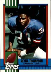 Reyna Thompson Football Cards 1990 Topps Traded Prices