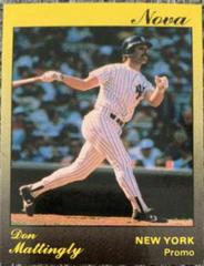 Don Mattingly [Promo] Baseball Cards 1991 Star Nova Edition Prices