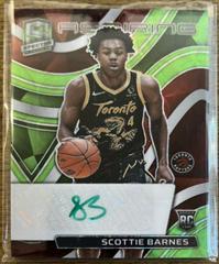 Scottie Barnes [Green] #AA-SBN Basketball Cards 2021 Panini Spectra Aspiring Autographs Prices
