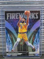 Anthony Davis [Silver Prizm] #16 Basketball Cards 2021 Panini Prizm Fireworks Prices