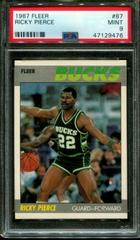 Ricky Pierce #87 Basketball Cards 1987 Fleer Prices
