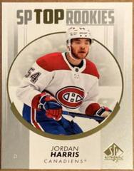 Jordan Harris #TR-16 Hockey Cards 2022 SP Authentic Top Rookies Prices