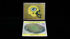 Green Bay Packers Helmet [Foil] Football Cards 1988 Panini Sticker Prices