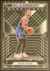 Jalen Suggs [Green] #14 Basketball Cards 2021 Panini Obsidian Magnitude Prices