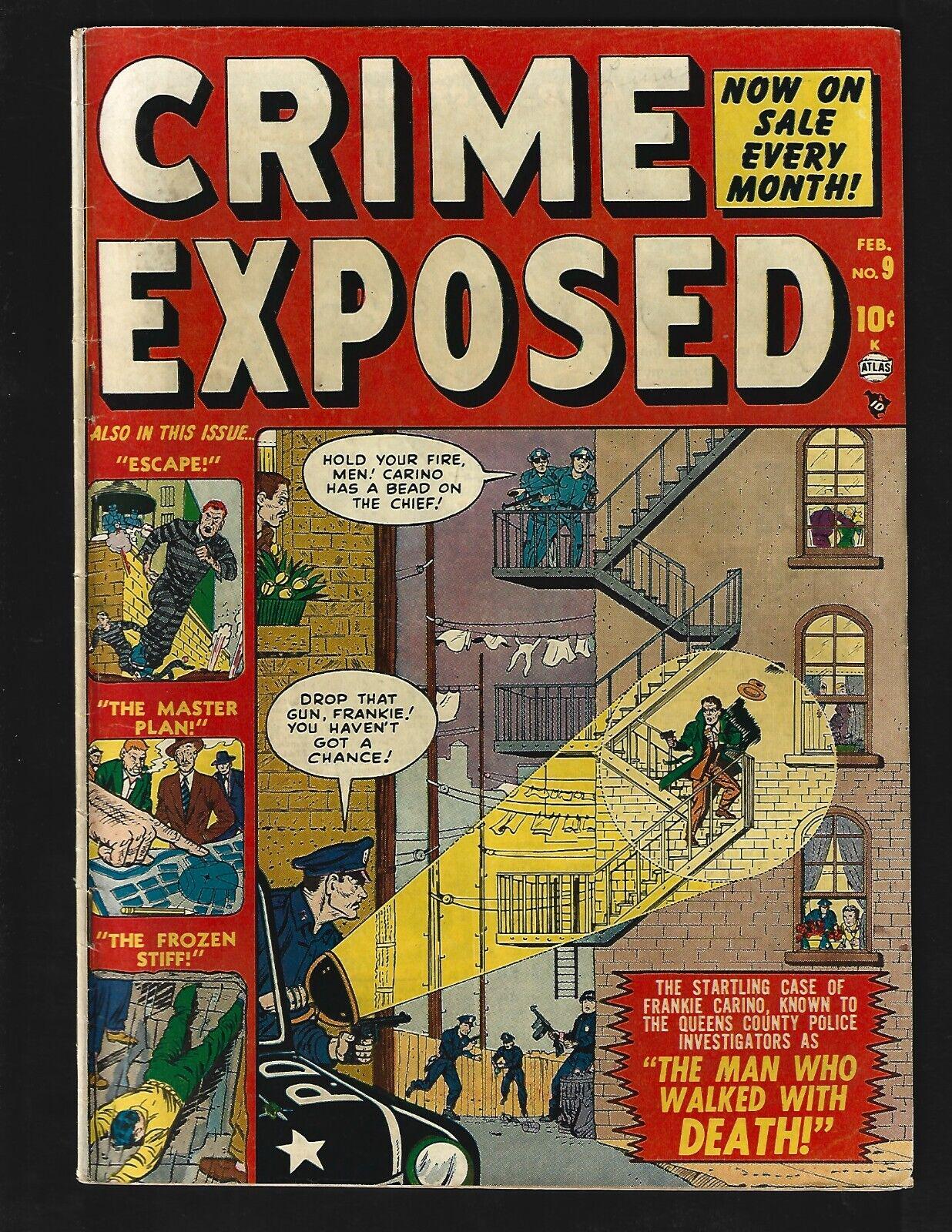 Crime Exposed #9 (1952) Comic Books Crime Exposed