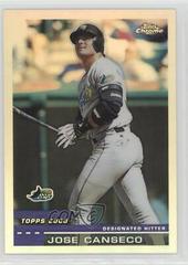 Jose Canseco [Refractor] Baseball Cards 2000 Topps Chrome Prices