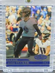 Justin Tucker #12 Football Cards 2023 Panini Plates and Patches Prices