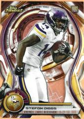 Stefon Diggs [Pulsar Refractor] #ARDC-SD Football Cards 2015 Topps Finest Atomic Rookie Die-Cut Prices