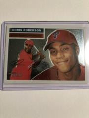 Chris Roberson #80 Baseball Cards 2005 Topps Heritage Chrome Prices